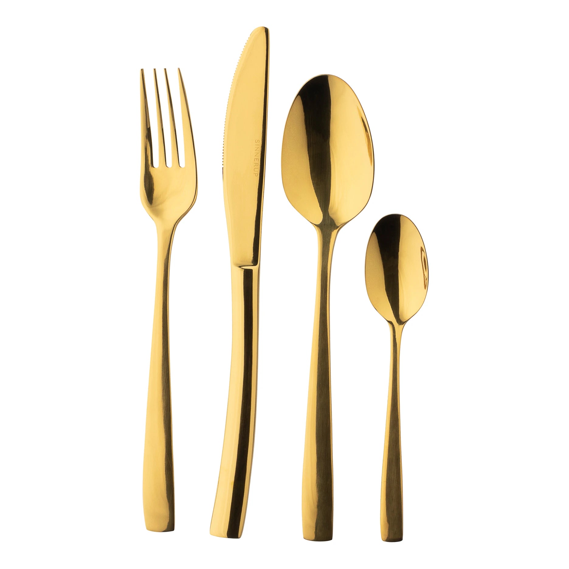 Glanze Besteck Set 16-tlg. Gold